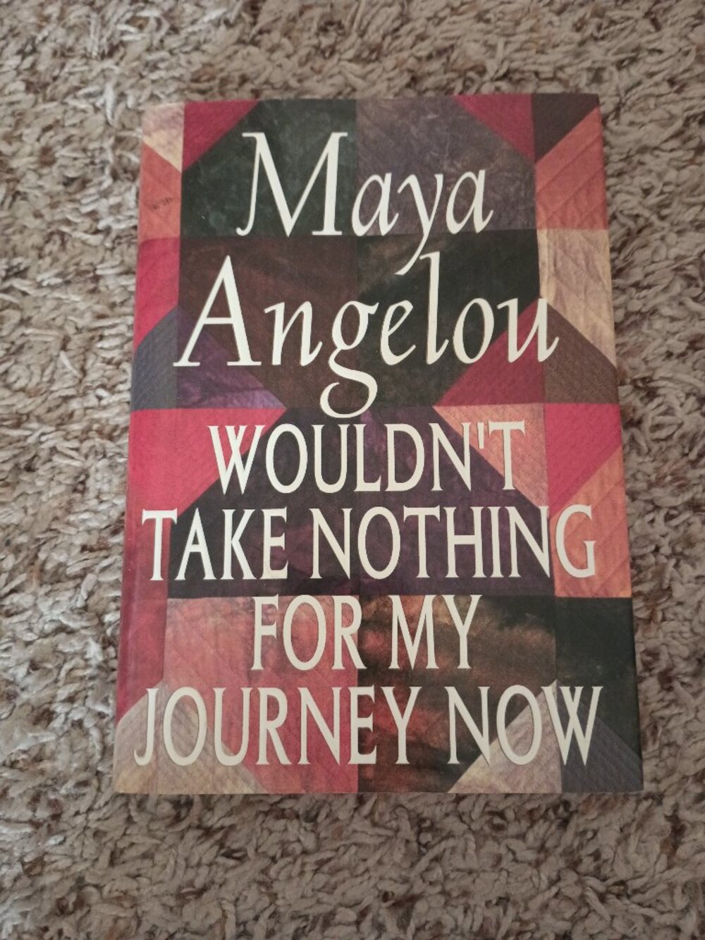 Wouldn't Take Nothing for My Journey Now book - hardcover